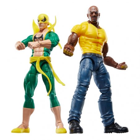 Marvel 85th Anniversary Marvel Legends pack 2 figurines Iron Fist & Luke Cage 15 cm