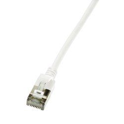 Cable Logilink Cat.6A 1,5m Slim U/FTP Patchc Grey