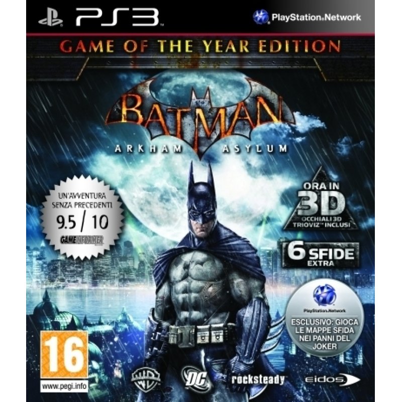 Eidos Batman: Arkham Asylum Italien PlayStation 3