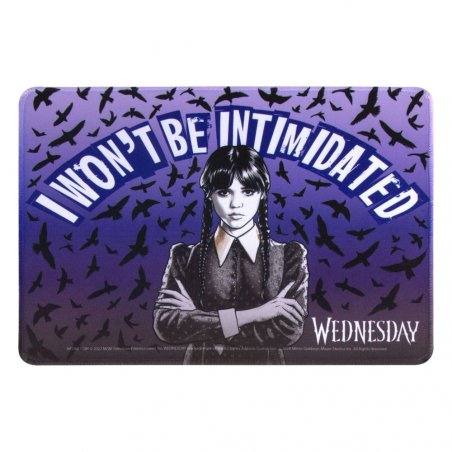 Wednesday Tapis de souris I won´t be Intimidated 35 x 25 cm