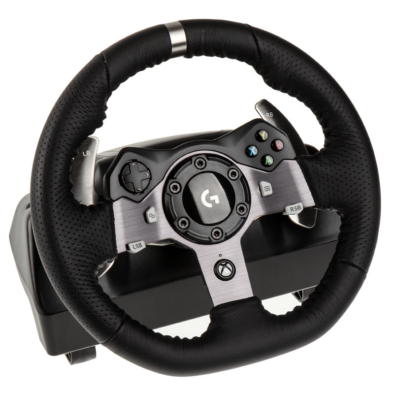 Logitech G G920 Driving Force Noir USB 2.0 Volant + pédales Analogique/Numérique PC, Xbox One, Xbox Series S, Xbox Ser