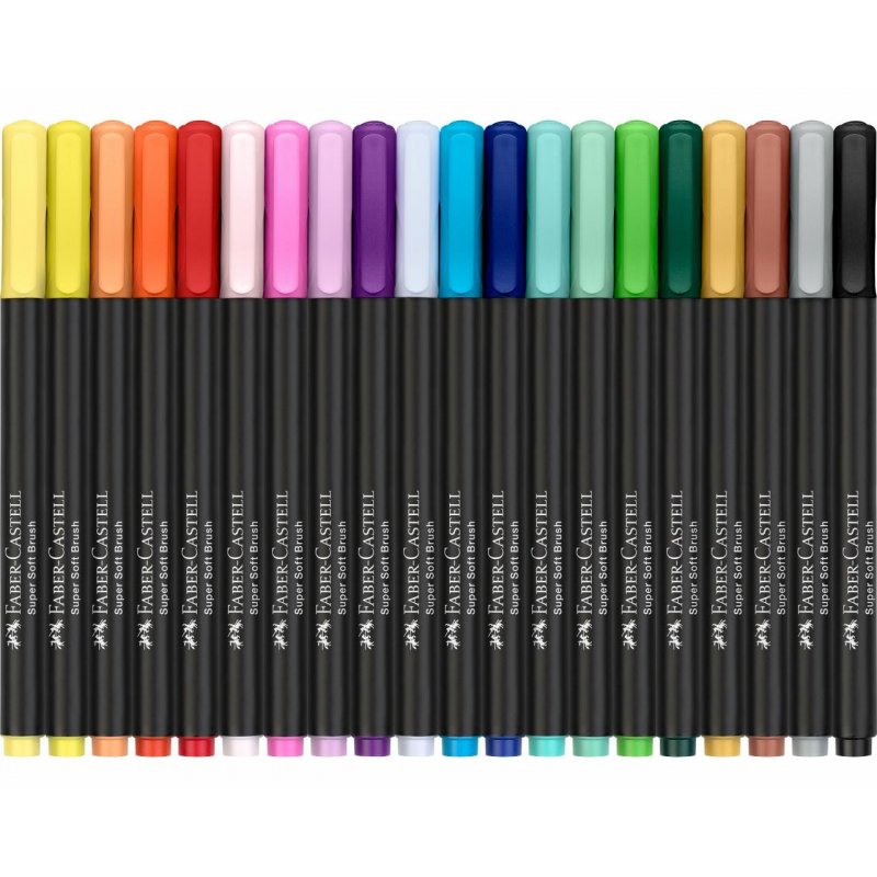 Faber-Castell 116452 felt pen Assorted colours 20 pc(s)
