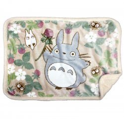 Mon voisin Totoro couverture Totoro Rapsberry 70 x 100 cm