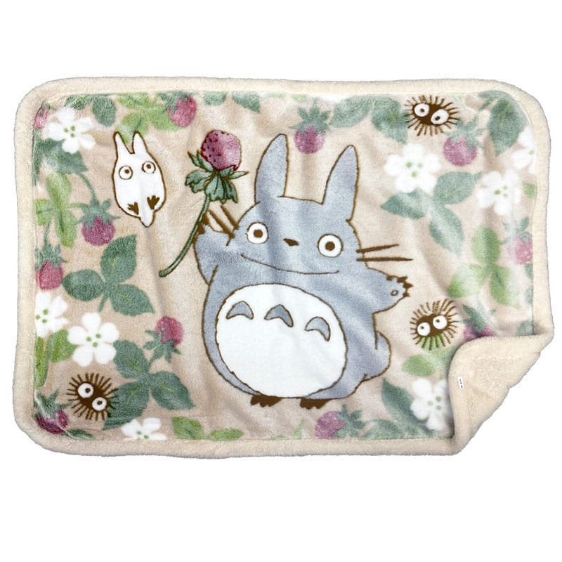 Mon voisin Totoro couverture Totoro Rapsberry 70 x 100 cm