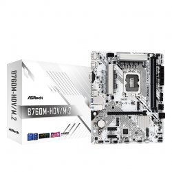 Carte Mère ASRock B760M-HDV/M.2 DDR5 (Intel LGA 1700) Micro ATX