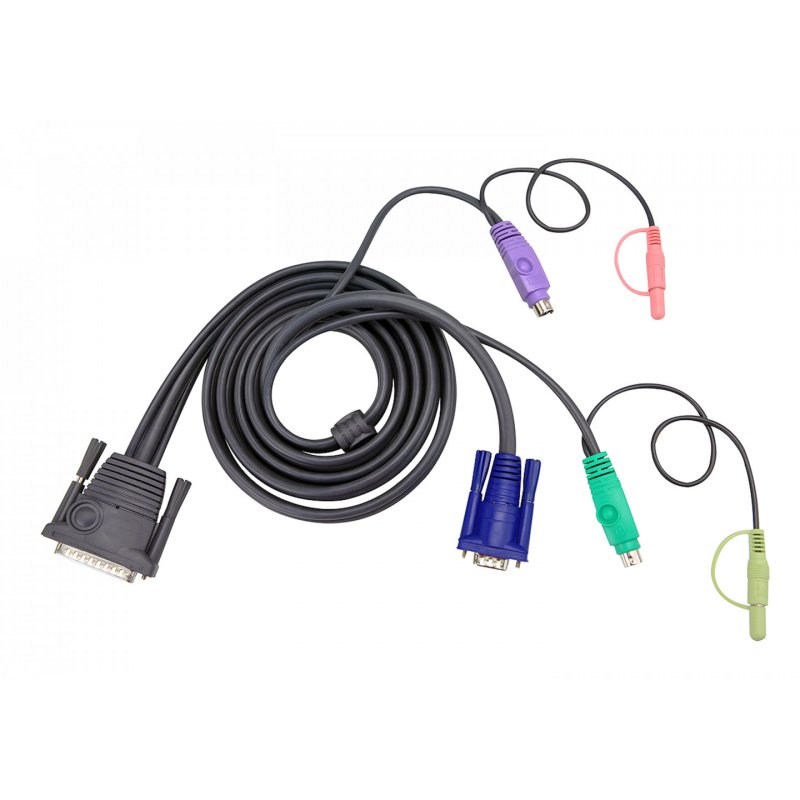 Cable for KVM PS/2 with audio-1.80 M