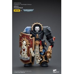 Warhammer 40k figurine 1/18 Ultramarines Chaplain in Terminator Armour 12 cm