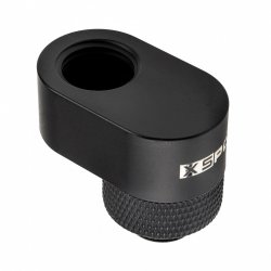 XSPC G1/4 Rotary 14mm Offset Fitting - schwarzmatt