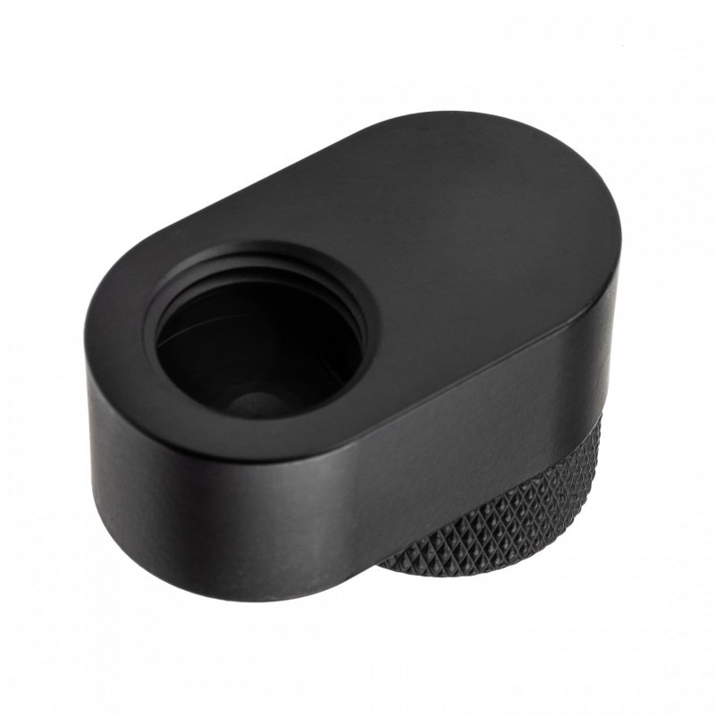 XSPC G1/4 Rotary 14mm Offset Fitting - schwarzmatt
