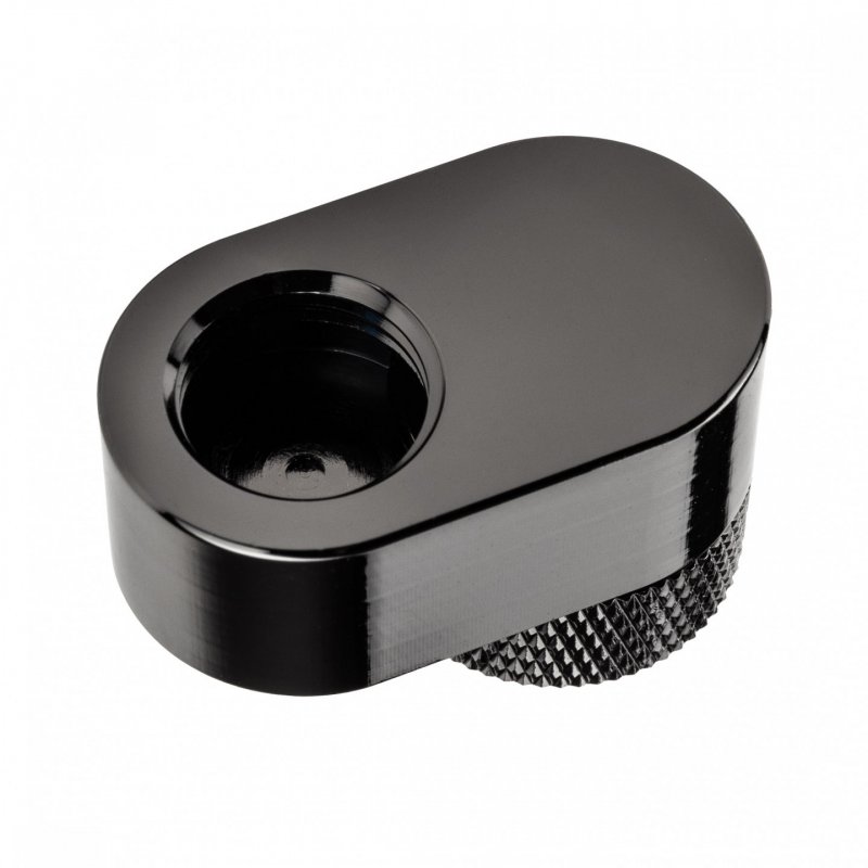 XSPC G1/4 Rotary 14mm Offset Fitting - Chrome schwarz