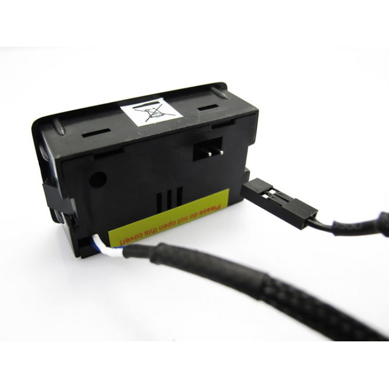 XSPC G1/4" Inline 10k Sensor - schwarzes Chrom