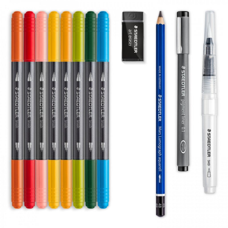 Staedtler 61 3001-1 kit de dessin 12 pièce(s)