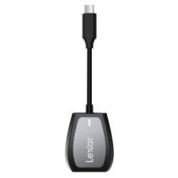 Lexar MicroSD & SD Transflash USB3.2 Gen2 UHS-II cards 312 Mbit/s Dual Slot Reader Type C