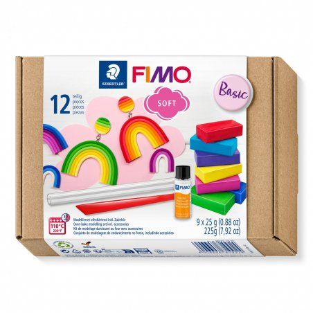 GRAINE CREATIVE Coffret Fimo Soft 9 1/2 B