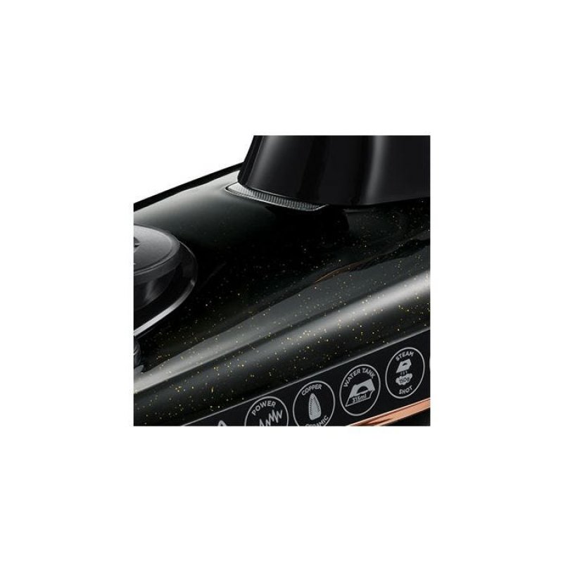 Russell Hobbs Copper Express Fer à repasser à sec ou à vapeur 2600 W Noir, Cuivre