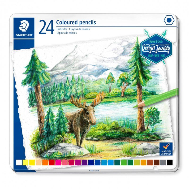 Staedtler - Colored pencil, 24 pcs (146C M24)