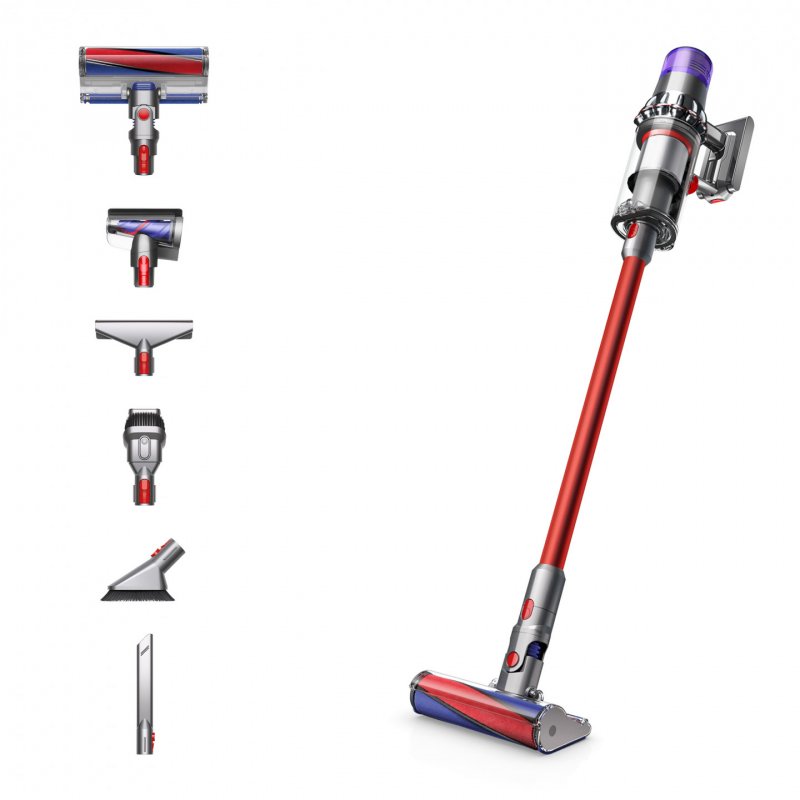 Dyson V11 Fluffy Nickel/Red - hoover