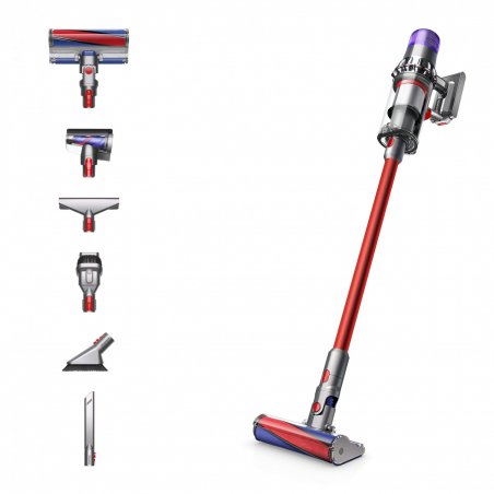 Dyson V11 Fluffy Nickel/Red - hoover