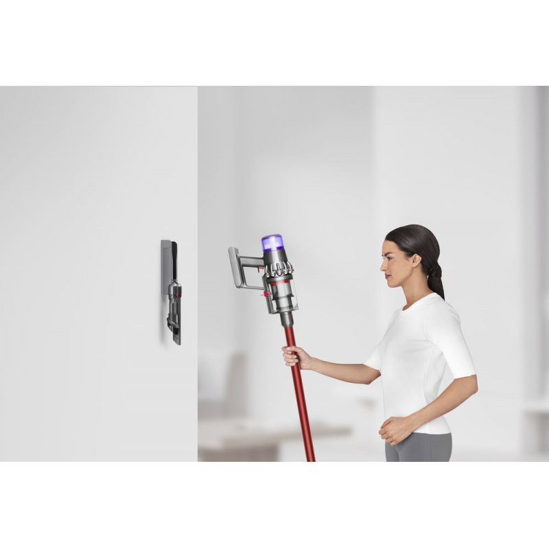 Dyson V11 Fluffy aspirateur de table Nickel, Rouge Sans sac