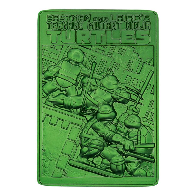 Tortues Ninja Lingot 40th Anniversary Green Limited Edition
