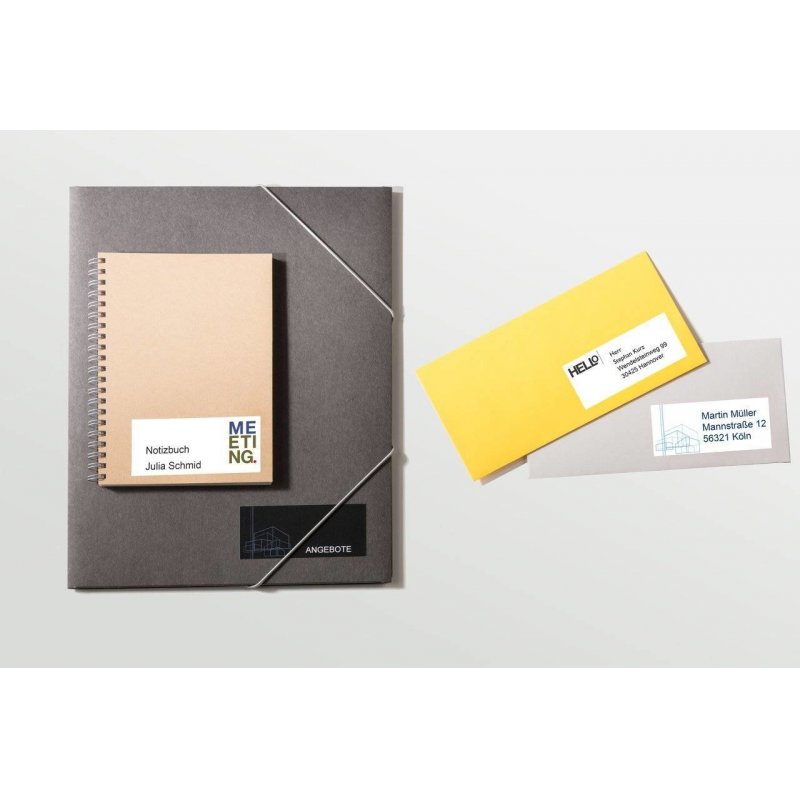 Avery 3481 étiquette auto-collante Rectangle Permanent Blanc 2100 pièce(s)