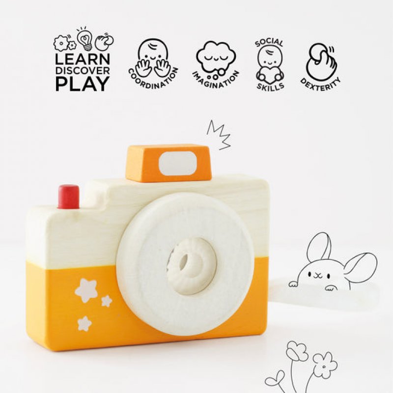 Le Toy Van - Wooden Toy Camera (LPL115)