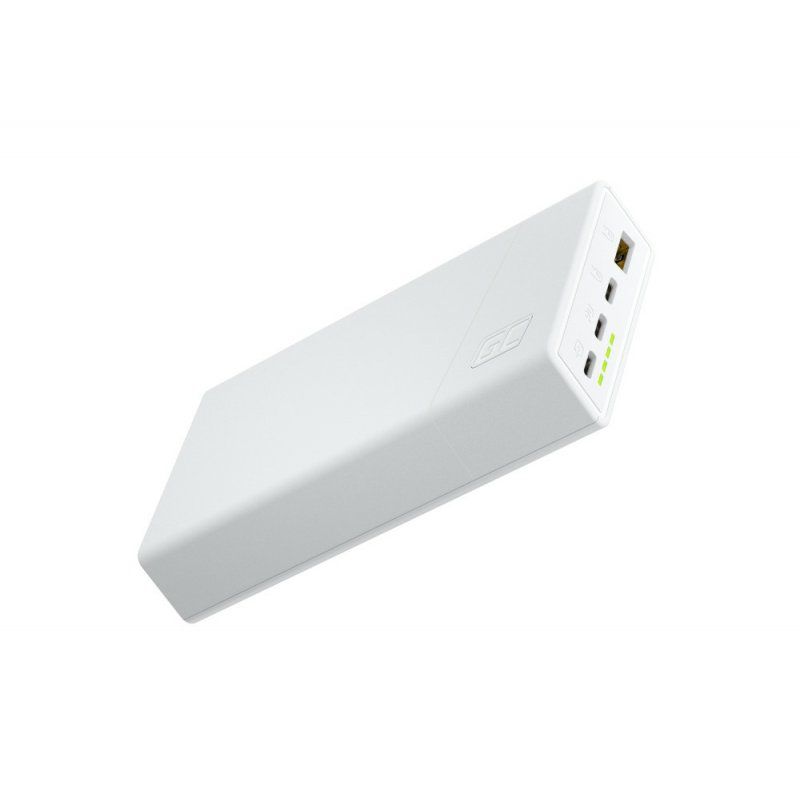 Power Bank Green Cell, PBGC03SW, PowerPlay 20000mAh, 22.5W (white)