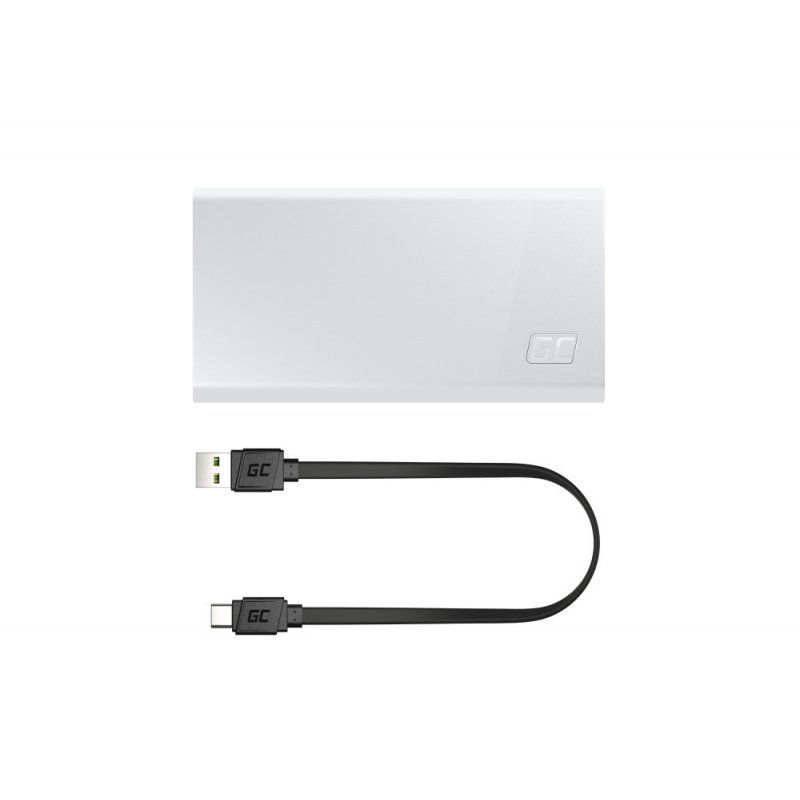 Power Bank Green Cell, PBGC03SW, PowerPlay 20000mAh, 22.5W (white)