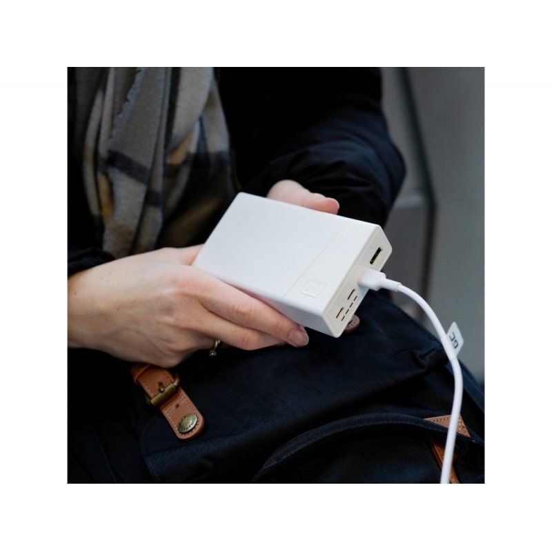 Power Bank Green Cell, PBGC03SW, PowerPlay 20000mAh, 22.5W (white)