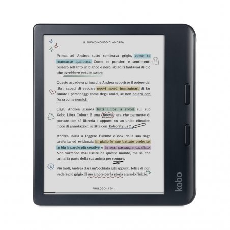 eBook-Reader eBookReader Libra Colour black Schwarz (N428-KU-BK-K-CK)