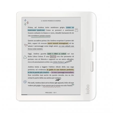 eBook-Reader eBookReader Libra Colour white (N428-KU-WH-K-CK)