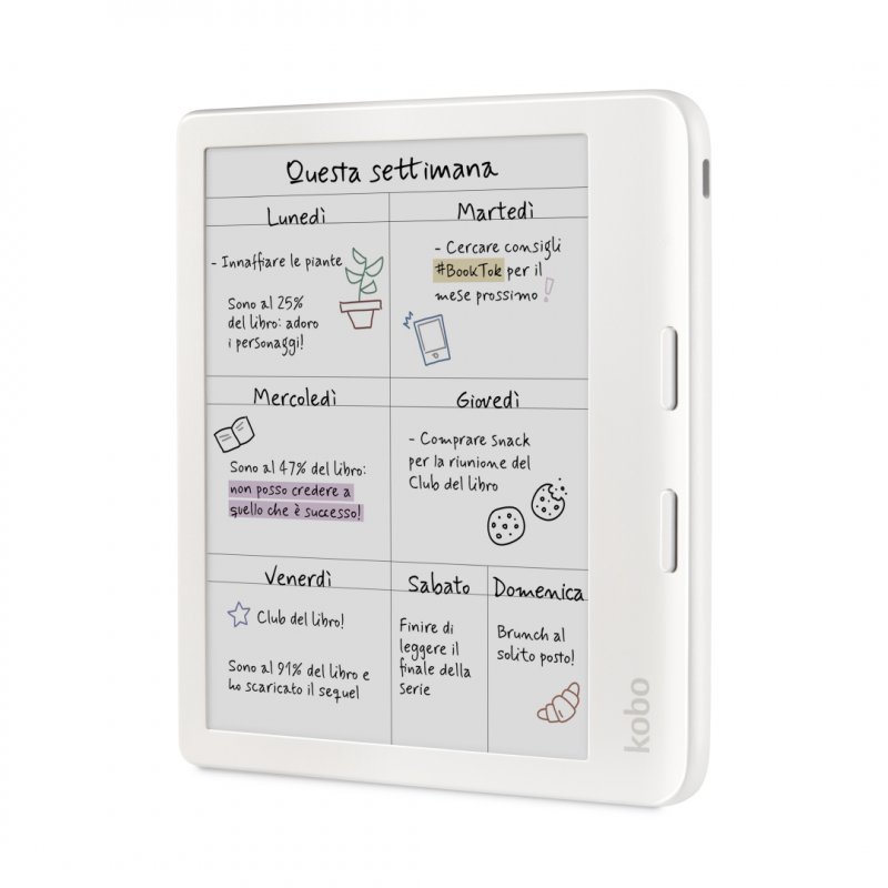 eBook-Reader eBookReader Libra Colour white (N428-KU-WH-K-CK)