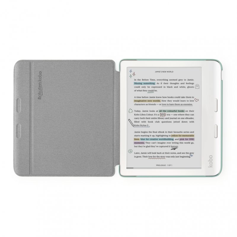 Rakuten Kobo Basic SleepCover étui pour lecteur d'e-book 17,8 cm (7") Folio Vert
