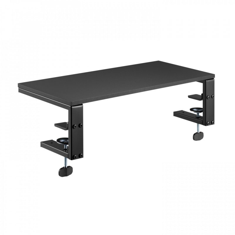 DESKTOP MONITOR RISER STAND 3-IN-1 FREESTAND/CLAMP OR SHELF
