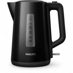Philips 3000 series Series 3000 HD9318/20 Bouilloire – 1,7 litre, taille familiale, noir