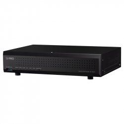 i-PRO 16-Channel. Network Recorder NVR with a build-in PoE switch for 16ch.