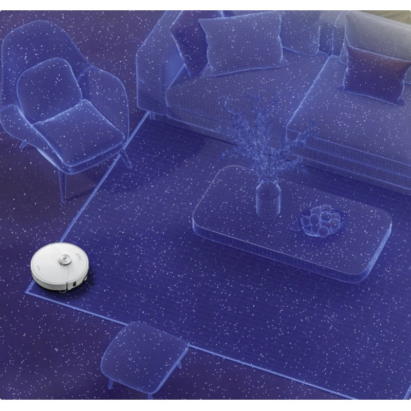 Roborock S8 MaxV Ultra robot aspirateur 2,77 L Combiné Blanc