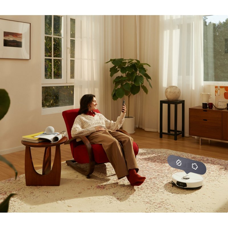 Roborock S8 MaxV Ultra robot aspirateur 2,77 L Combiné Blanc