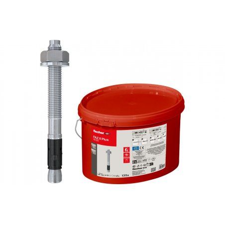 Fischer 568858 screw anchor / wall plug 135 pc(s) 105 mm