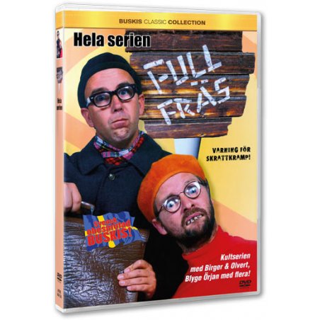 Majeng Media Full fräs - Hela serien DVD Swedish