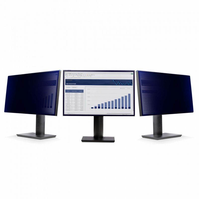 StarTech.com 24-inch 16:10 Computer Monitor Privacy Screen, Hanging Acrylic Filter, Quick-Install Security Shield,