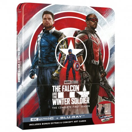 THE FALCON AND THE WINTER SOLDIER SEASON 1 - STEELBOOK