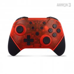 Hyperkin Nuchamp Wireless Controller Red Led - Switch