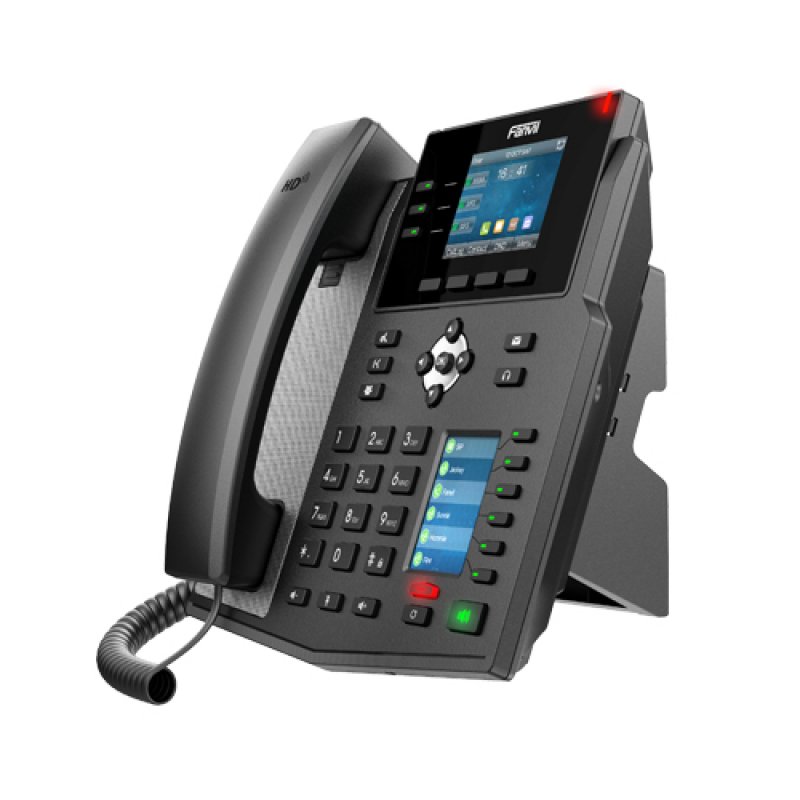 Fanvil X4U IP phone Black 12 lines LCD Wi-Fi