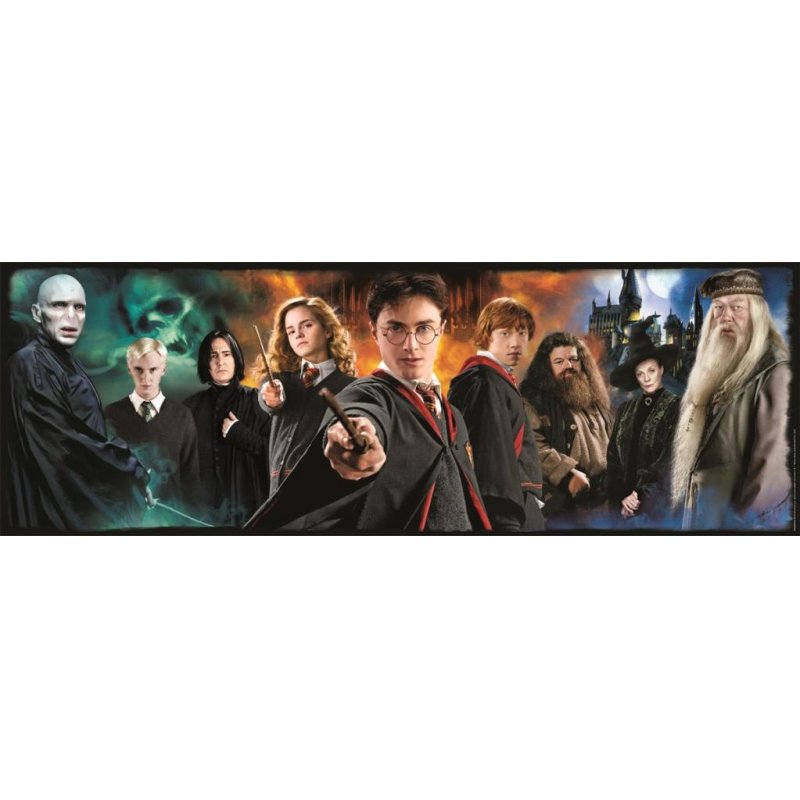 HARRY POTTER - Bien vs Mal - Puzzle Panorama 1000P