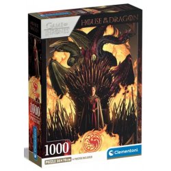 HOUSE OF THE DRAGON - Throne de Fer - Puzzle 1000P