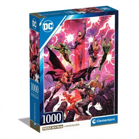 Clementoni DC Jigsaw puzzle 1000 pc(s) Comics