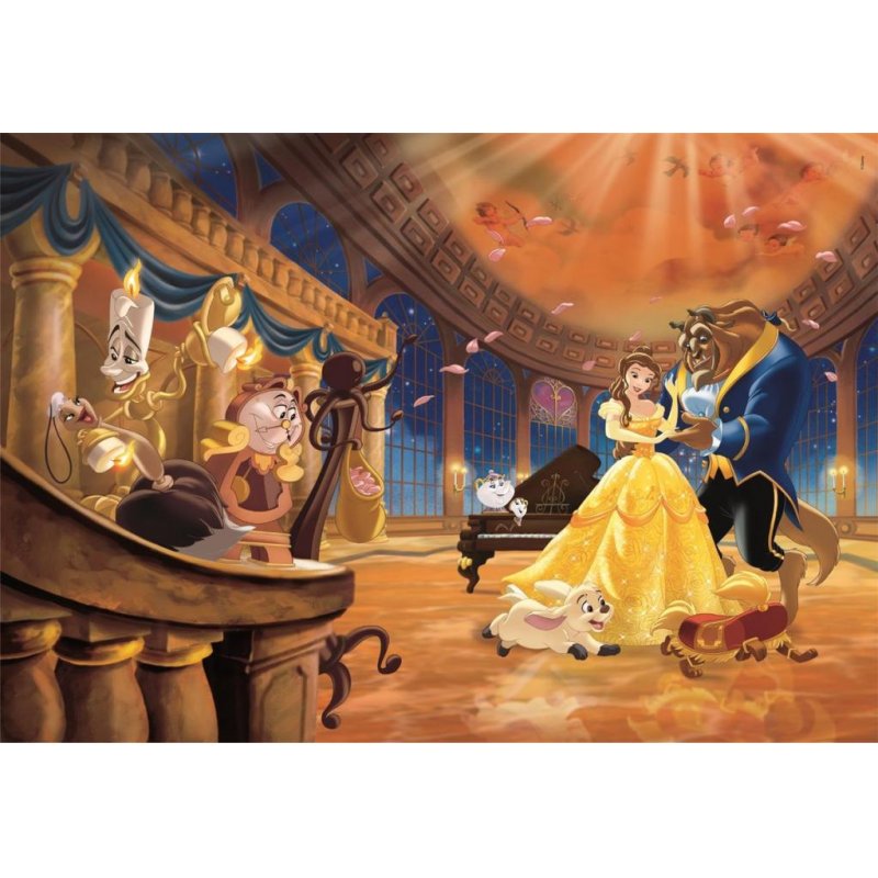 DISNEY - La Belle et la Bête - Puzzle 1000P