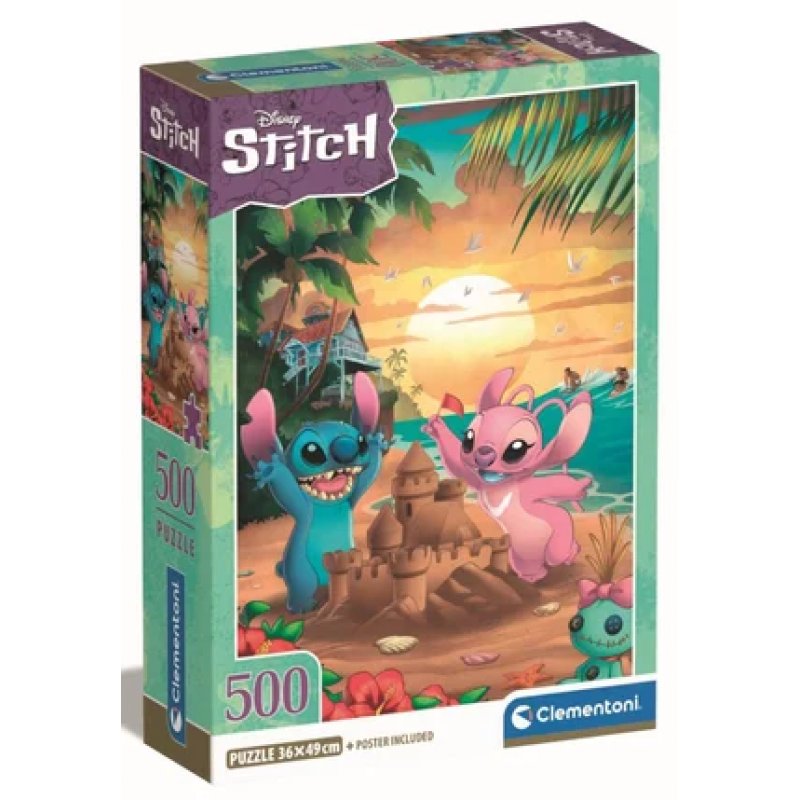 LILO & STITCH - Stitch & Angel - Puzzle 500P