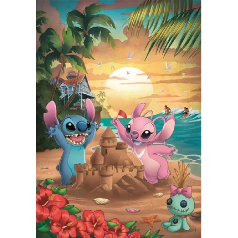 LILO & STITCH - Stitch & Angel - Puzzle 500P